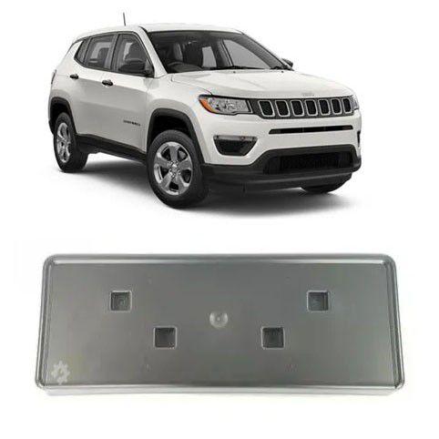 Imagem de Suporte Fixação Placa Jeep Compass 2015 2016 2017 2018 2019