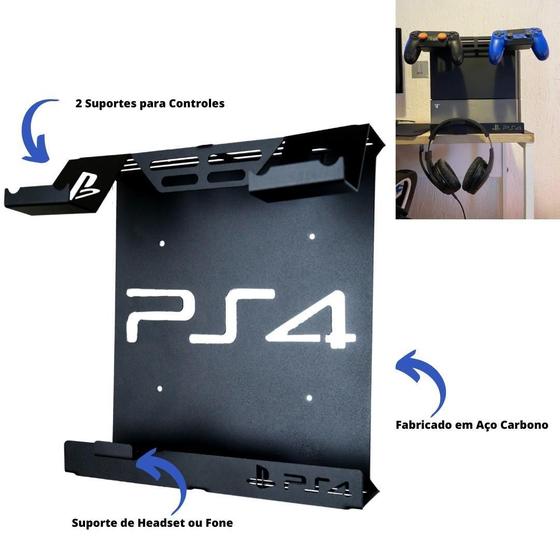 Imagem de Suporte Fixo de Parede Compatível para Console Personalizado