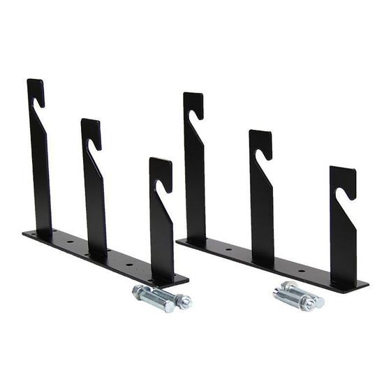Suporte Fixo de Parede Triplo de Fundo Fotográfico - TUDOPRAFOTO Menor preço em Suporte Fixo de Parede Triplo de Fundo Fotográfico - TUDOPRAFOTO