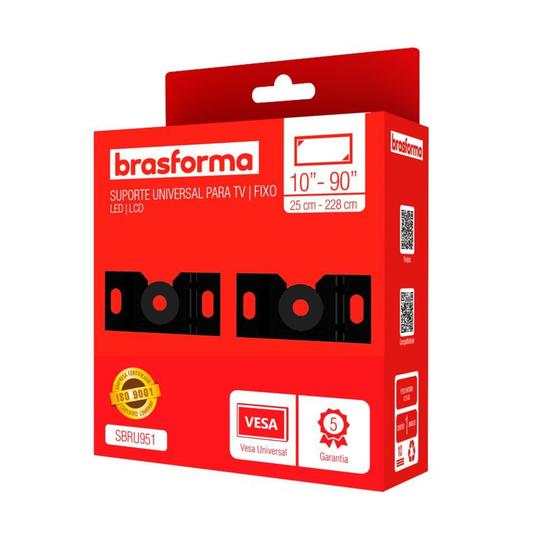 Imagem de Suporte Fixo De Tv Para Quarto Sony Samsung LG Philco Philips Panasonic Smart Lcd Led 3d 32 43 55 50 62