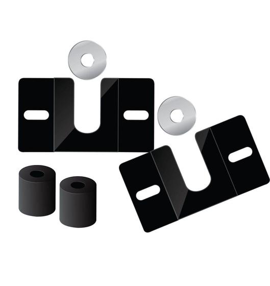 Imagem de Suporte Fixo Universal para TV - Linha Prática - 14 - 105 - Prime Tech - Roldanas de Alumínio
