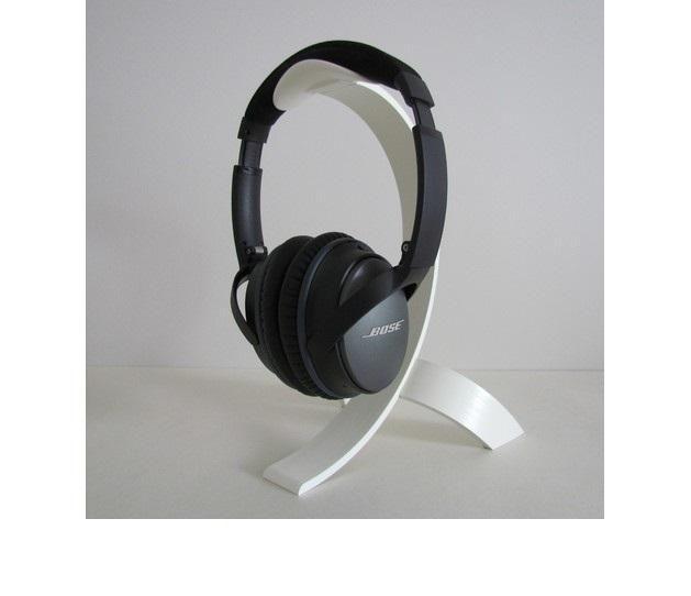 Imagem de Suporte Fone De Ouvido Headphone Stand De Mesa Moderno