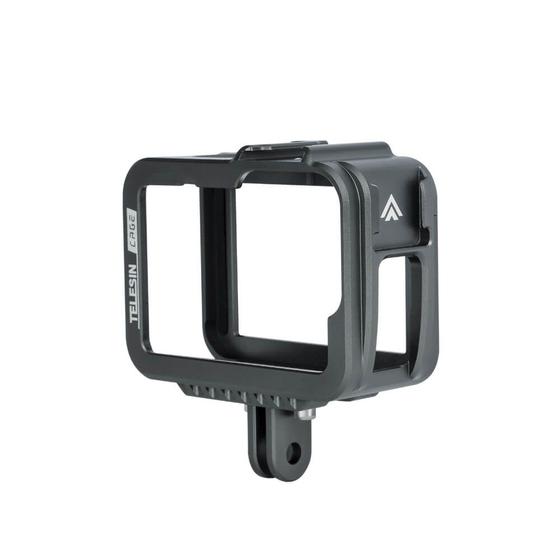 Imagem de Suporte Frame para GoPro Hero 11 / 10 / 9 Black em Alumínio - Telesin