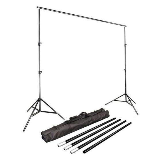 Suporte Fundo Infinito Branco para Fotografia 3m Greika ys-300 Menor preço em Suporte Fundo Infinito Branco para Fotografia 3m Greika ys-300