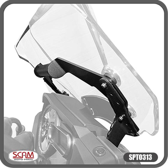 Imagem de Suporte Gps Suzuki V-strom 1000 2014+ Spto313 Scam