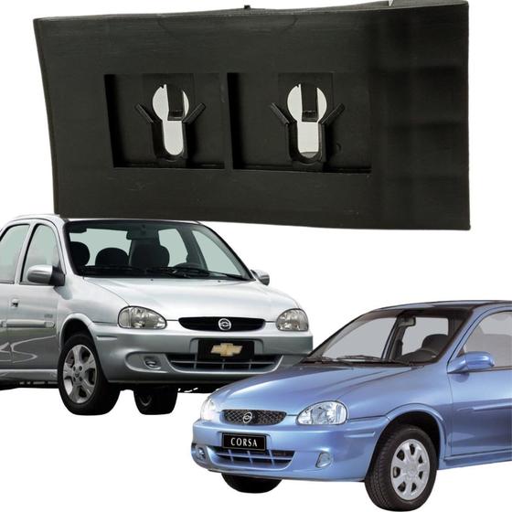 Imagem de Suporte Guia Parachoque  Corsa Sedan 1996 a 2002 Classic 1996 a 2010 Traseiro