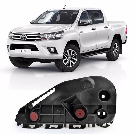 Imagem de Suporte Guia Parachoque Dianteiro Hilux 2016/2017 Lado Esquerdo