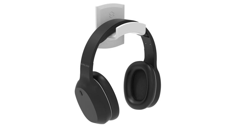 Imagem de Suporte Headset Headphone Fone De Ouvido Parede Universal