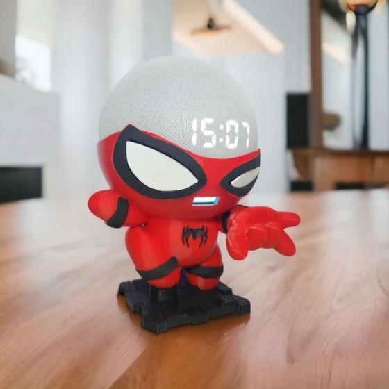 Imagem de Suporte Homem Aranha / Spider Man compativel com Alexa Echo Dot 4 e Echo Dot 5 - Decoração e estilo