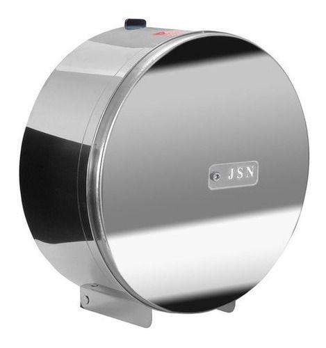 Imagem de Suporte Inox De Papel Higiênico Rolo De 300 Ou 400m N5i Jsn