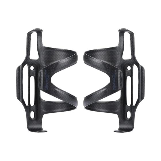 Imagem de Suporte Lateral para Garrafa de Água de Bicicleta - Carbono Preto Fosco