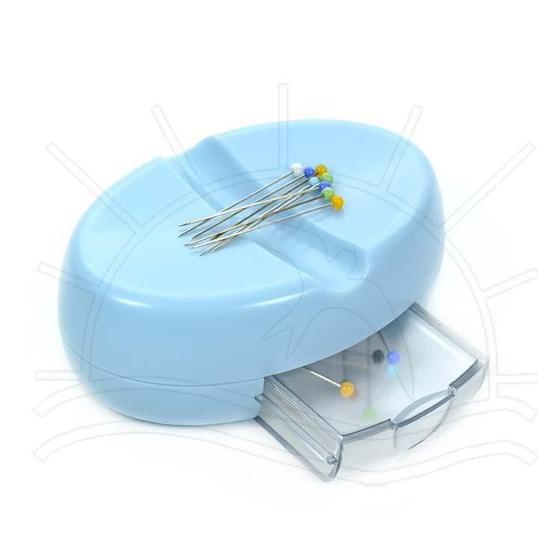 Imagem de Suporte Magnético com Gaveta para Alfinetes Westpress Azul