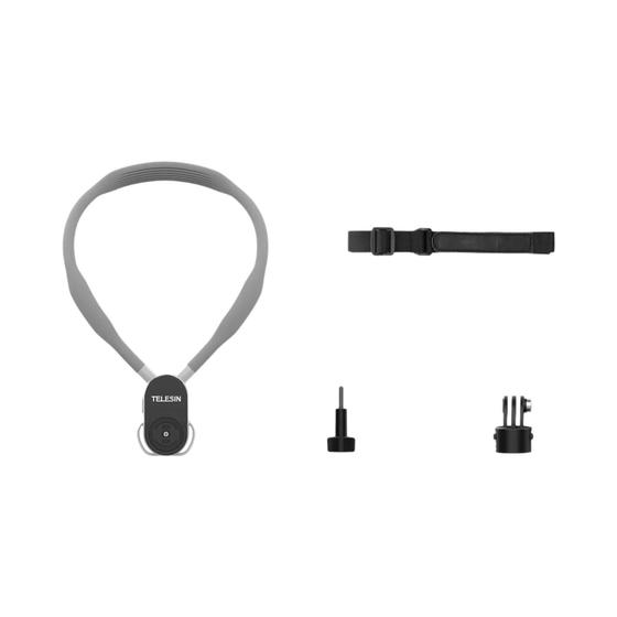 Imagem de Suporte Magnético de Silicone para GoPro, Insta360 e DJI Osmo Action - Montagem no Pescoço