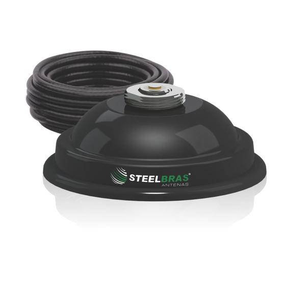 Suporte Magnético Preto Antena Móvel Base Whip (Nmo) Cabo 5,5 metros Ap2080 Menor preço em Suporte Magnético Preto Antena Móvel Base Whip (Nmo) Cabo 5,5 metros Ap2080