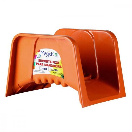 Imagem de Suporte Mangueira Pvc Laranja Magick Luxo  Sf24L