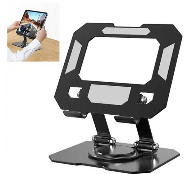 Imagem de Suporte Mesa Base Notebook Tablet  Giratório 360 Graus