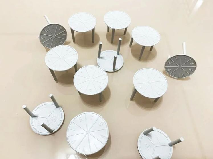 Imagem de Suporte Mesa Tripe Caixa De Pizza Com 100 Peças