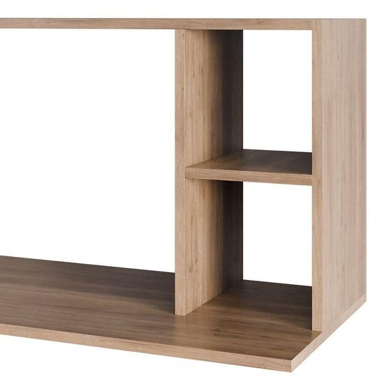Imagem de Suporte Micro-ondas Forno Armário Aéreo 80cm 2 Prateleiras Maya M24 Freijó - Mpozenato
