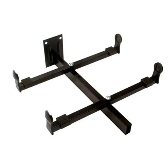 Suporte Micro-ondas ou Forno Elétrico F100 Preto Multivisão Menor preço em Suporte Micro-ondas ou Forno Elétrico F100 Preto Multivisão