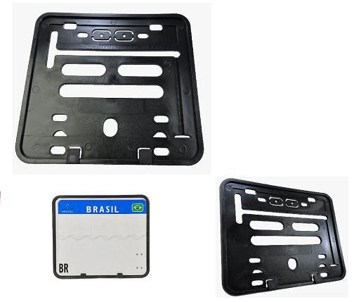 Suporte Moldura Placa Moto Padrão Mercosul Contran Cg Titan Fan 125 150 160 Start Fazer Lander Pcx Nmax Cb Xre Xj6 Menor preço em Suporte Moldura Placa Moto Padrão Mercosul Contran Cg Titan Fan 125 150 160 Start Fazer Lander Pcx Nmax Cb Xre Xj6