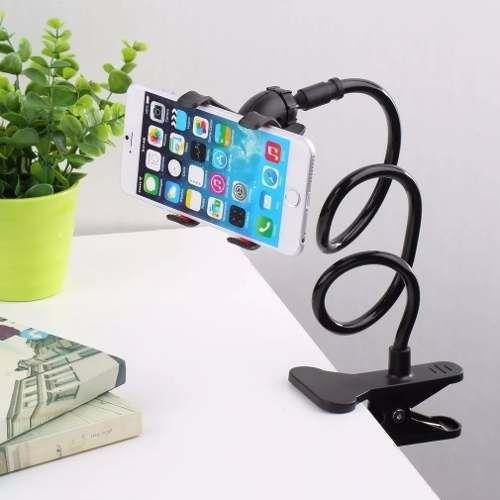 Imagem de Suporte Multiuso Universal Celular Articulado para Mesa e Cama