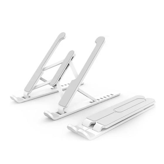Suporte Notebook Dobrável Ergonômico Base Ajustável Netbook 860 Menor preço em Suporte Notebook Dobrável Ergonômico Base Ajustável Netbook 860