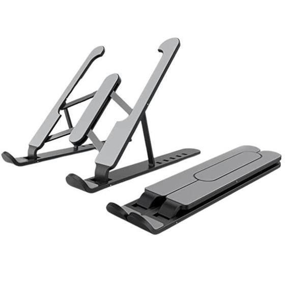 Suporte Notebook Tablet Dobravel Reg Universal (plástico) Menor preço em Suporte Notebook Tablet Dobravel Reg Universal (plástico)