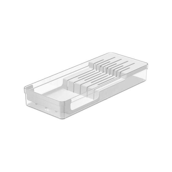 Imagem de Suporte Organizador Gaveta Porta Facas Cozinha Divisória Ou