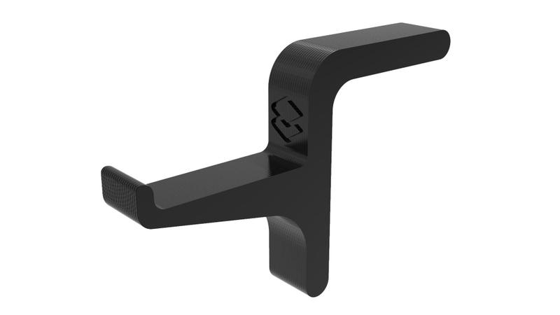 Imagem de Suporte P/ Fone Headset Headphone Para Monitor E Tv Com Fita dupla face