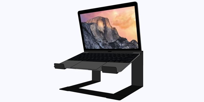 Suporte P/ Laptop Stand Preto Notebook Profissional Menor preço em Suporte P/ Laptop Stand Preto Notebook Profissional