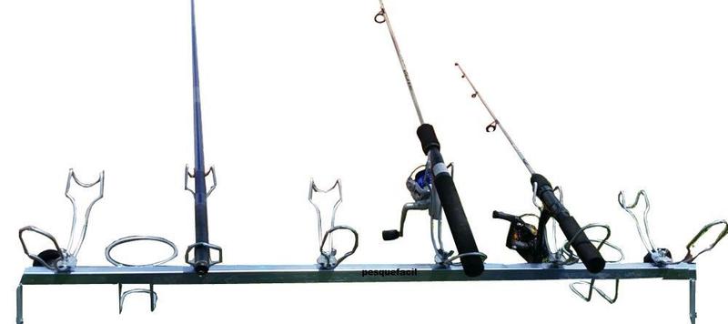 Suporte P/ Pesca P/ Barranco - Travessa de 6 Varas Menor preço em Suporte P/ Pesca P/ Barranco - Travessa de 6 Varas