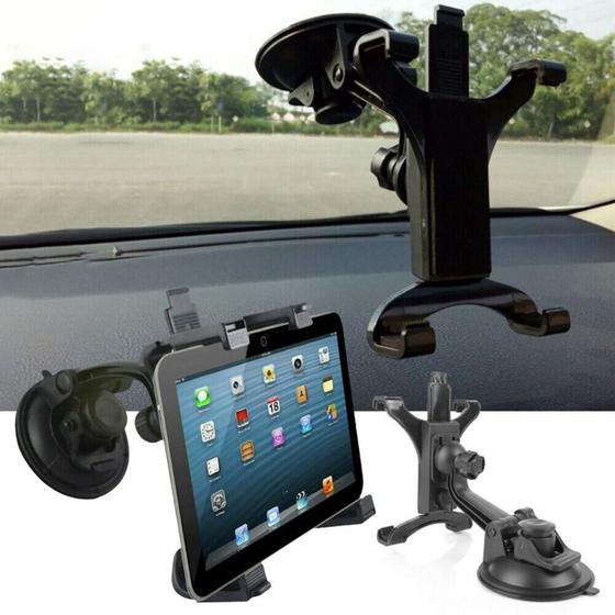 Imagem de Suporte P/ Tablet Sucção / Fixação no Para-brisa Tela  7  11 POL - IT-Blue