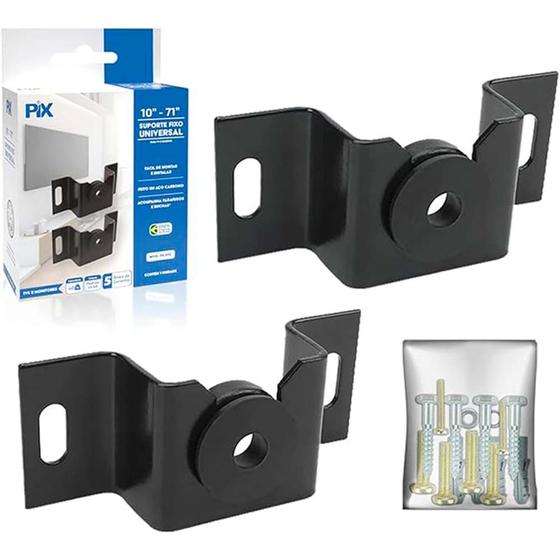 Imagem de Suporte p/ TV fixo PX-01C universal 10" A 71" PIX