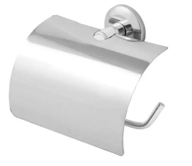 Imagem de Suporte Papeleira P/ Papel Higiênico Aço Inox 10 Anos Garant