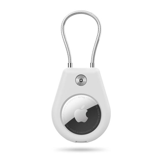 Imagem de Suporte para AirTag com Chaveiro - Pacote com 4 Unidades (Rosa)