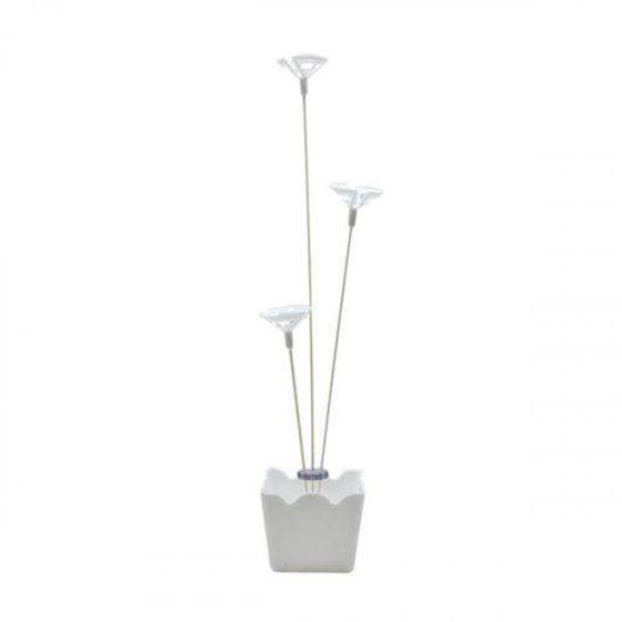 Suporte para Balões Cachepot Branco 3 Hastes - Fabri Fest Menor preço em Suporte para Balões Cachepot Branco 3 Hastes - Fabri Fest