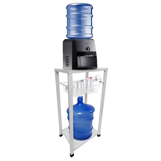 Suporte Para Bebedouro Galão De Água 20 Litros De Chão Base Filtro De ...
