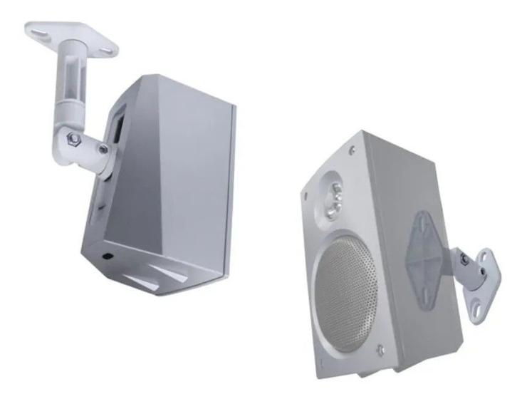 Suporte para caixa de som de parede articulado Multivisão SPHT-41-BR suporta 3kg inclinação 180º Menor preço em Suporte para caixa de som de parede articulado Multivisão SPHT-41-BR suporta 3kg inclinação 180º