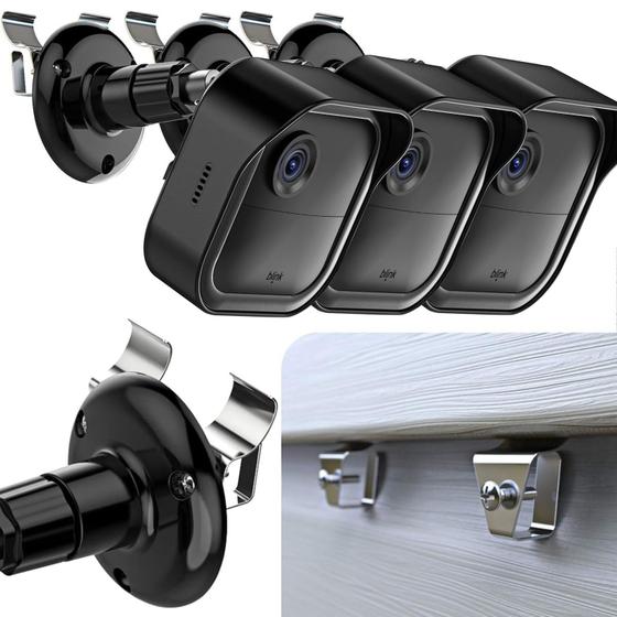 Imagem de Suporte para Câmera Blink Outdoor Hibezos - Vinil Siding - Pacote com 3