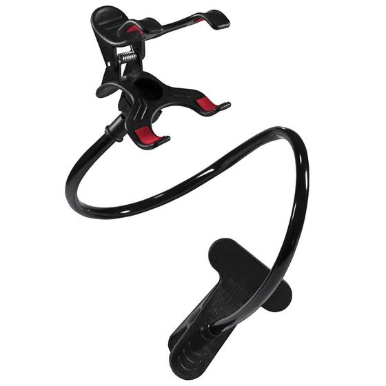 Imagem de Suporte Para Celular Articulável Universal Com Garra - Preto