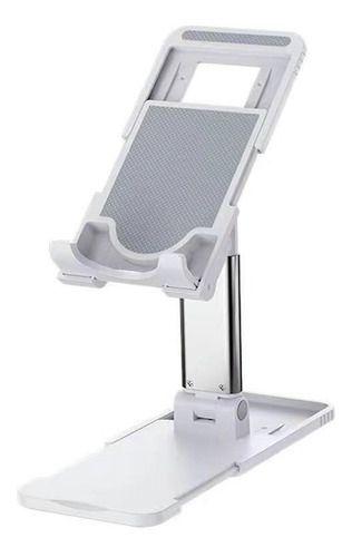 Imagem de Suporte Para Celular E Tablet Dobrável Ajustável Apoio Mesa