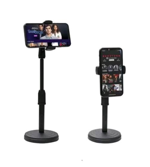 Imagem de Suporte Para Celular Ka- 1092 Com Altura Ajustável Ângulo 360  Suporte de Mesa - Kaide - Kaidi