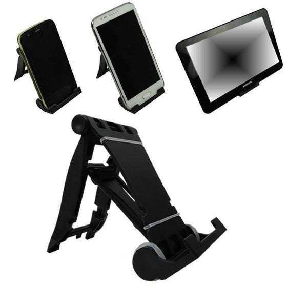 Imagem de Suporte para celular, Tablet, E-book, Preto CBRN02108