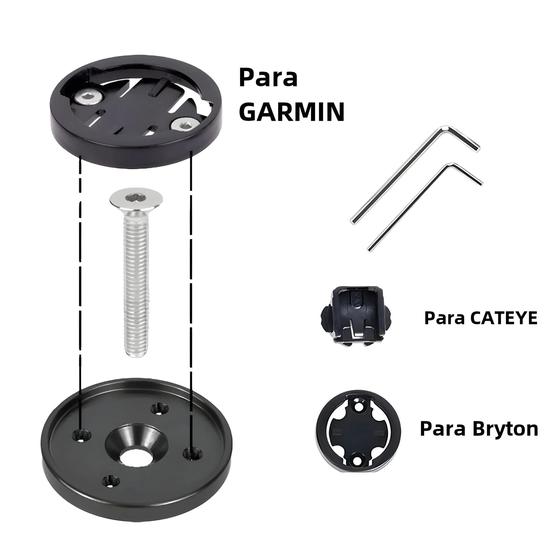 Imagem de Suporte para Computador de Bicicleta Garmin Bryton MTB - Fixação no Guidão