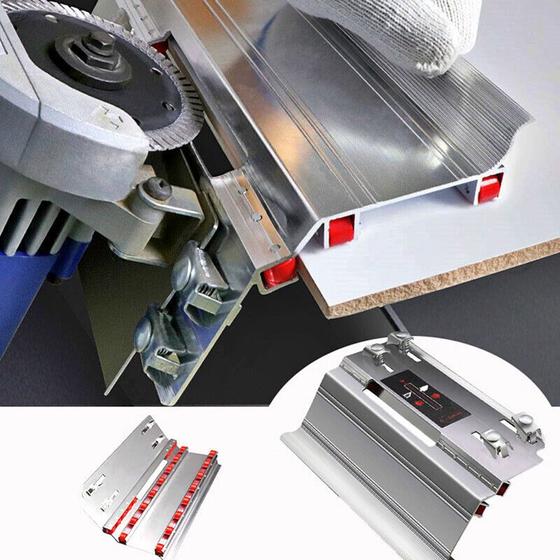 Imagem de Suporte Para Corte Disco 45 Graus Porcelanato Madeira Alumínio