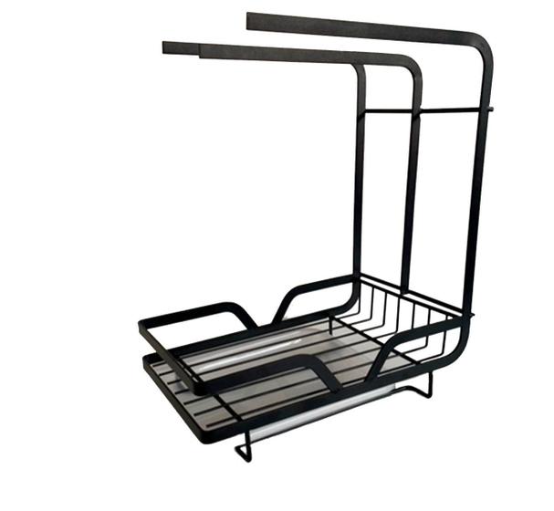 Imagem de Suporte Para Cozinha Lavanderia Sabão Louça Preto