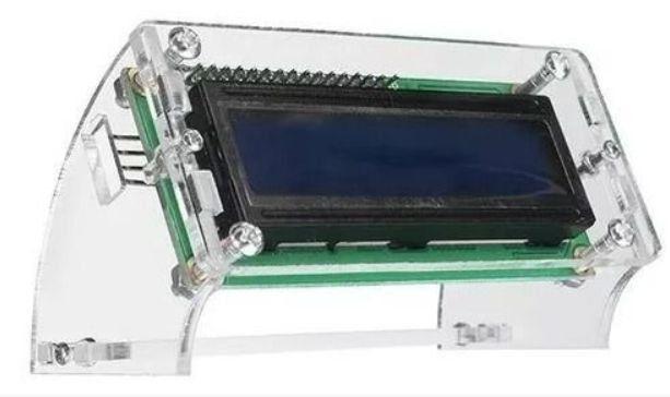 Imagem de Suporte para display lcd 16x2 - acrilico