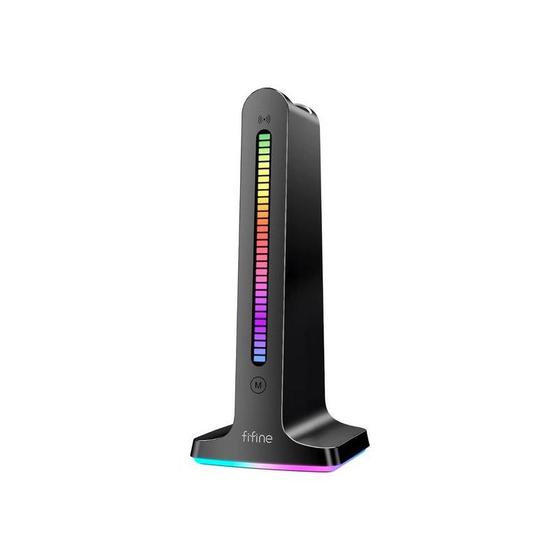 Suporte Para Fone De Ouvido Fifine S3 Usb Rgb Preto Menor preço em Suporte Para Fone De Ouvido Fifine S3 Usb Rgb Preto