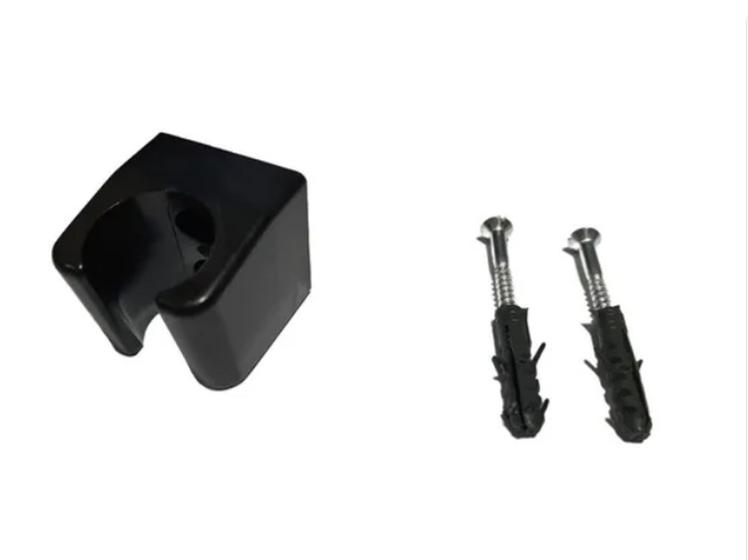 Suporte Para Mangueira Chuveiro Ducha Higiênica Abs Preto CÓD. 23003 Menor preço em Suporte Para Mangueira Chuveiro Ducha Higiênica Abs Preto CÓD. 23003