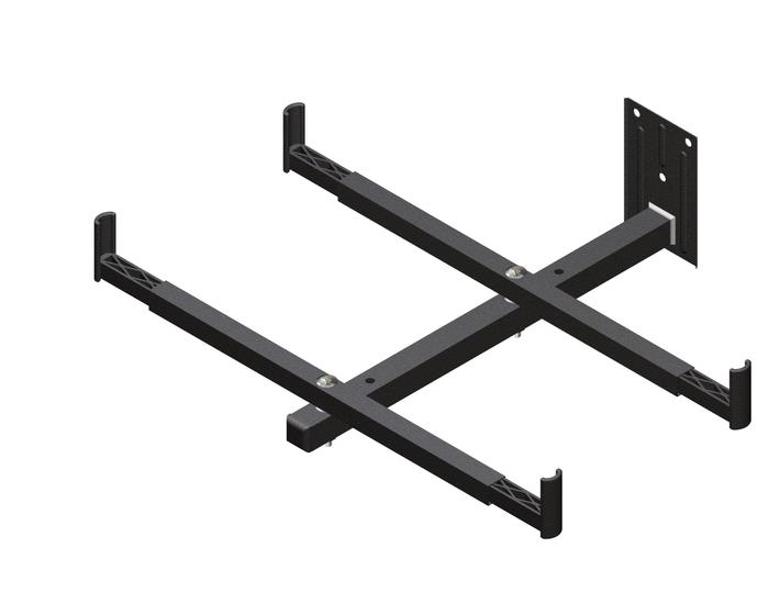 Suporte para micro-ondas de parede até 35kg de aço carbono Menor preço em Suporte para micro-ondas de parede até 35kg de aço carbono